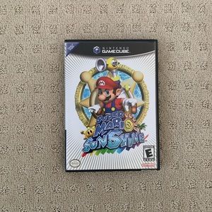 Super Mario Sunshine - Case and Manual Only - No Game